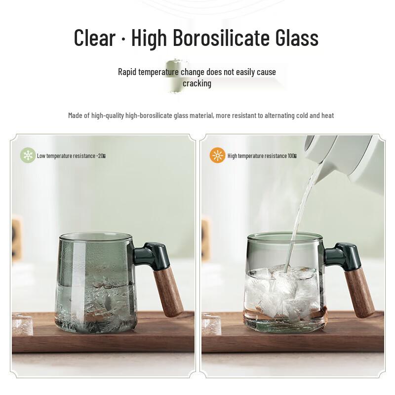 SUPOR Borosilicate Glass Tea Infuser Cup
