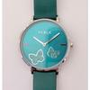 Used [Fudo] FURLA Watch Quartz Green Butterfly