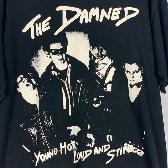 The Damned Young Hot Loud and Stiff Cotton Black Unisex  S-5XL VM6779 Unisex T-Shirt XXXL