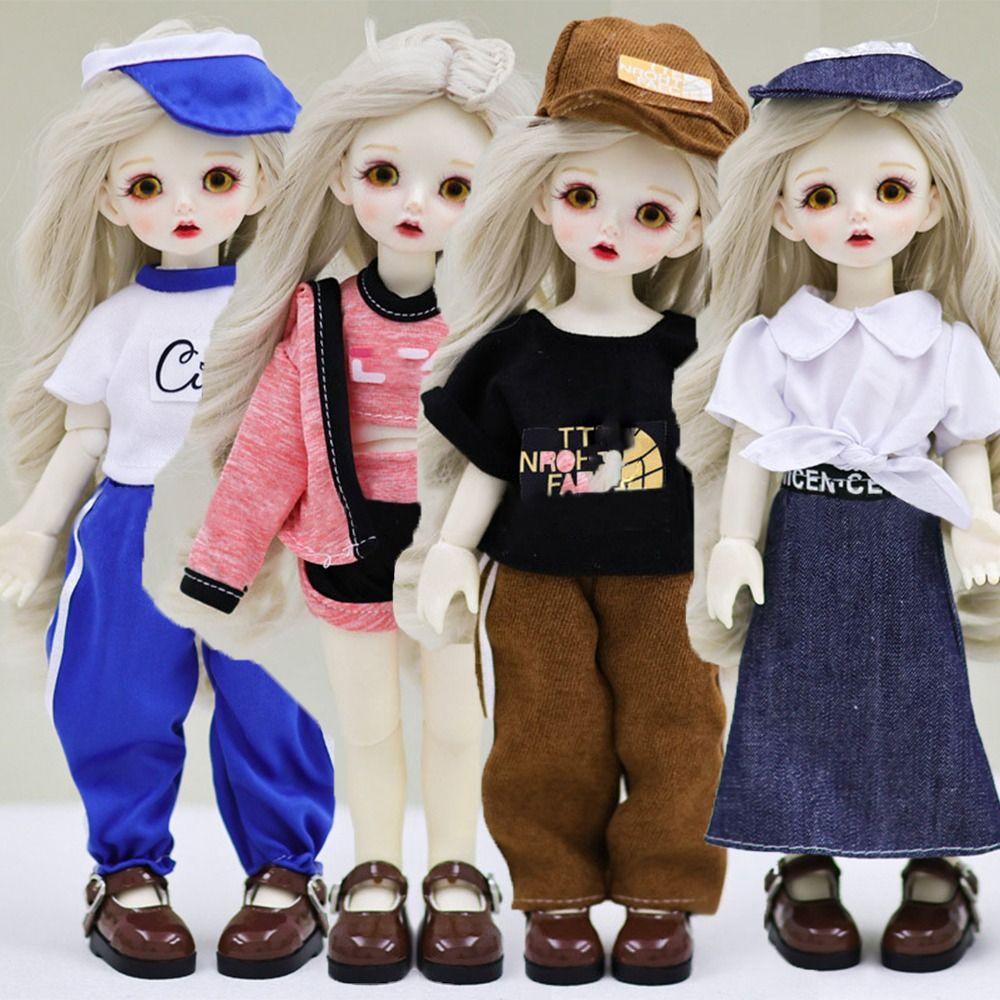

Повсякденний одяг для ляльок, елегантні штани, 11,5 дюймів, жилет, нові дитячі іграшки, лялька 30 см/1/6 BJD ляльки 7