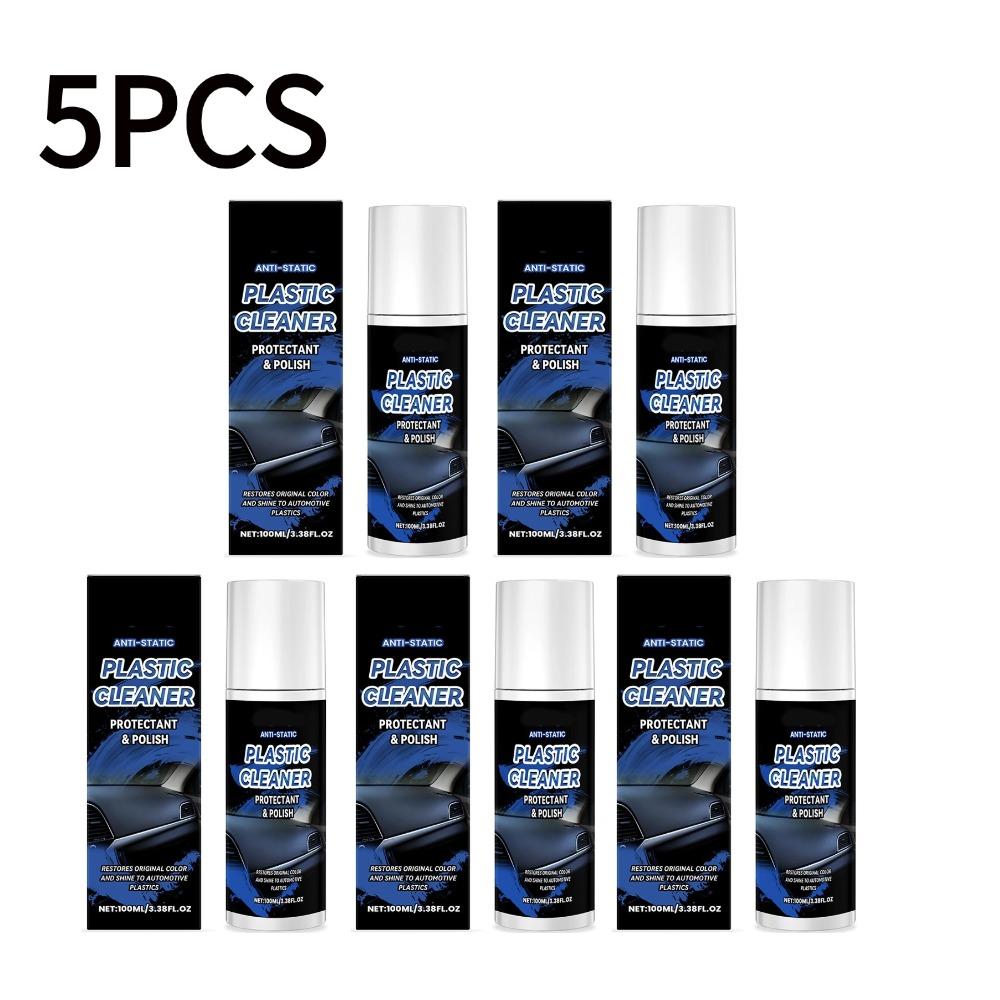 1-10PCS Car Plastic Refurbishment Agent - Interior Dashboard Cleaner & Anti-Wear Protector | 2-in-1 Renovation & Protection