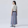 Benetong Multi-Stripe Knit Skirt_Bask05611Mu