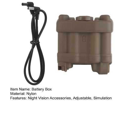 AN/PVS31 Battery Pack Case Model Adjustable Tactical Helmet NVG Battery Box Paintball Airsoft Shoot Hunting Helmet