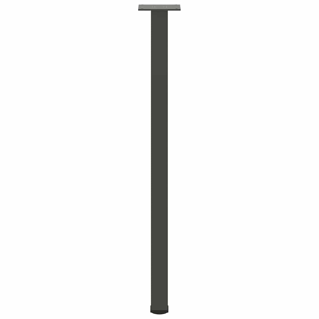 Vidaxl Nogi Do Stolika Kawowego, 4 Szt., Antracyt, 72-74 Cm, Stal
