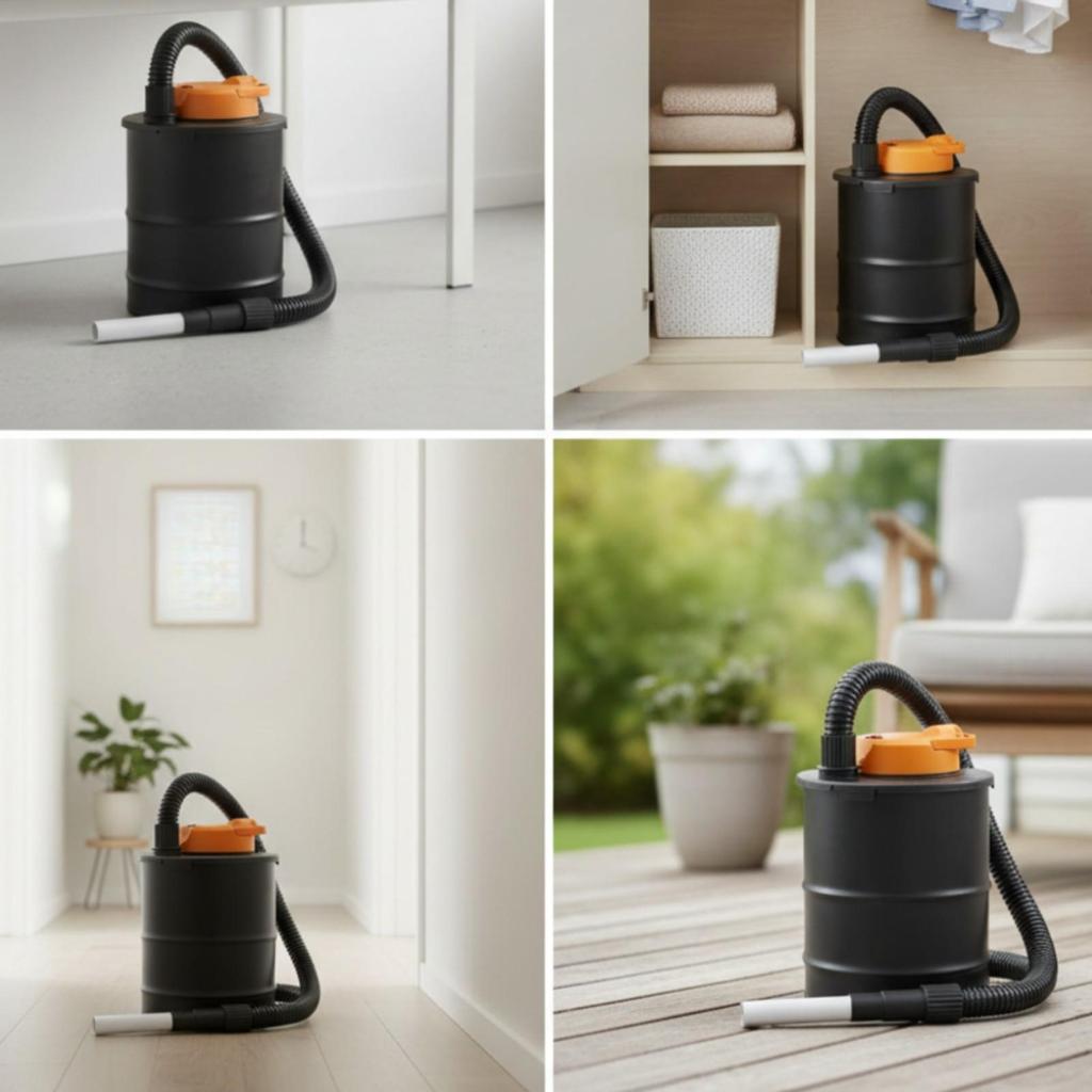 Verticale Aszuiger met Slang 8W Mechanisch Droog voor Verwarming Reiniging