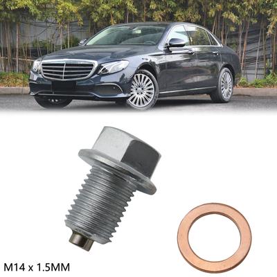 M14*1,5mm Engine Dress Up Magnetic Oil Drain Plug Bolt Πακέτο βύσματος αποστράγγισης κάρτερ λαδιού για τα περισσότερα αυτοκίνητα με σπείρωμα M14*1,5mm PSR0204