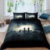 International Chess Duvet Cover Set Queen Size Chess Lovers Bedding Set for Boys Adults Microfiber Black Base 2/3pcs Quilt Cover