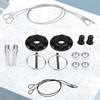 Car Bonnet Aluminum Lock Latch Kit Universal Mount Bonnet Hood Pin Lock Latch Kit Car Hood Latch Pin Kit Car Accessories