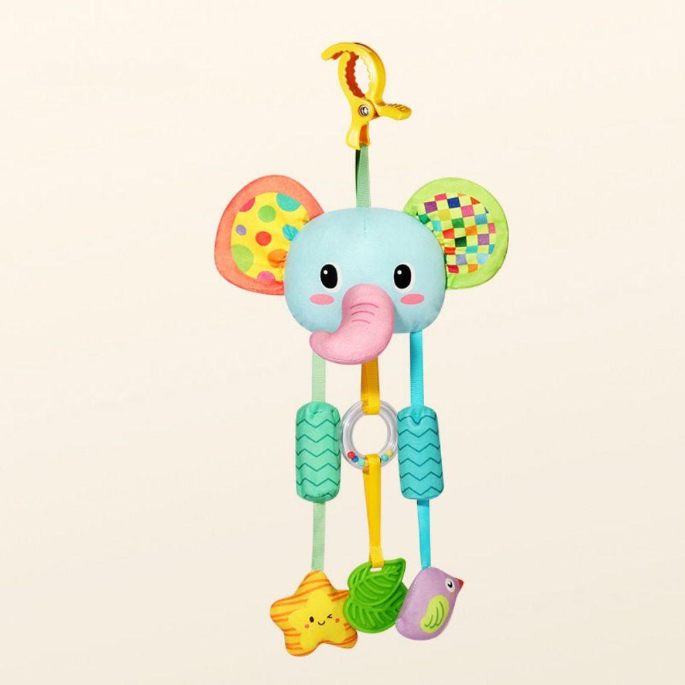Cartoon Infant Comfort Bed Bell Cute Sensory Learning Toys Durable Baby Wind Chime Toy  Car Seat