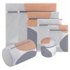 Color-block Fine Mesh Laundry Bags (4-Pack)
