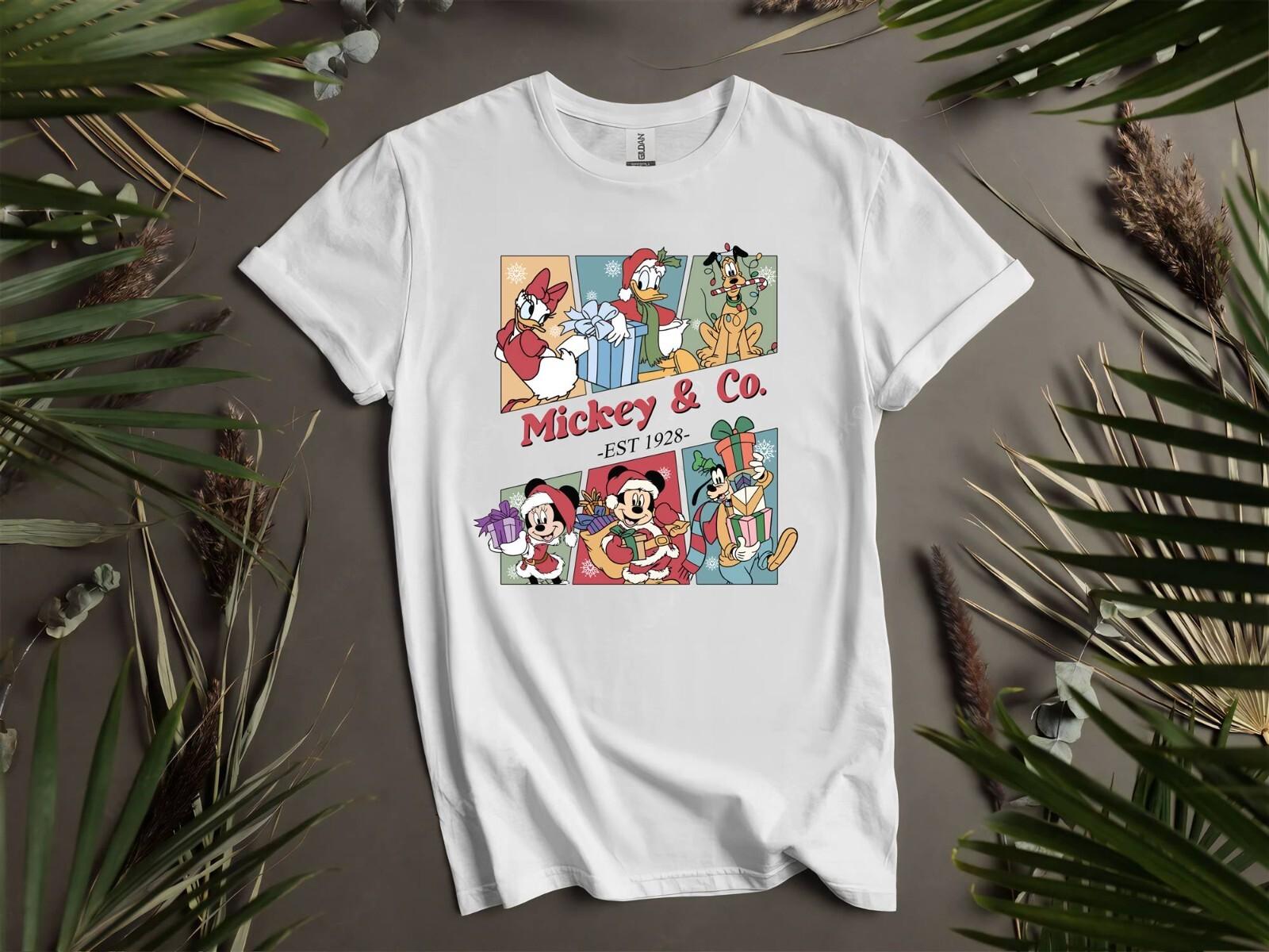 Mickey Co Est 1928 T-shirt T shirt Men Women Unisex Tshirt I188 XXXXL