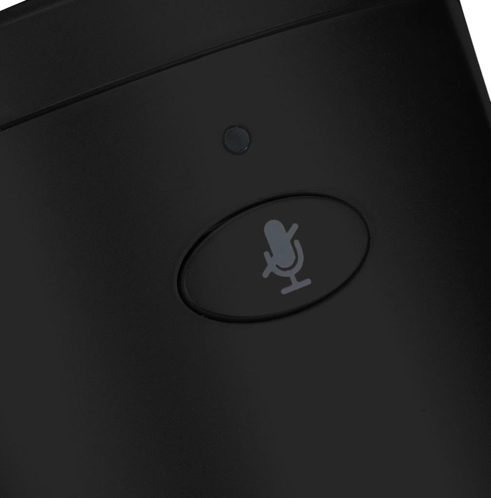 Amazon Basics Mini USB Condenser Microphone for Online Meetings, Gaming, and Podcasts, Black