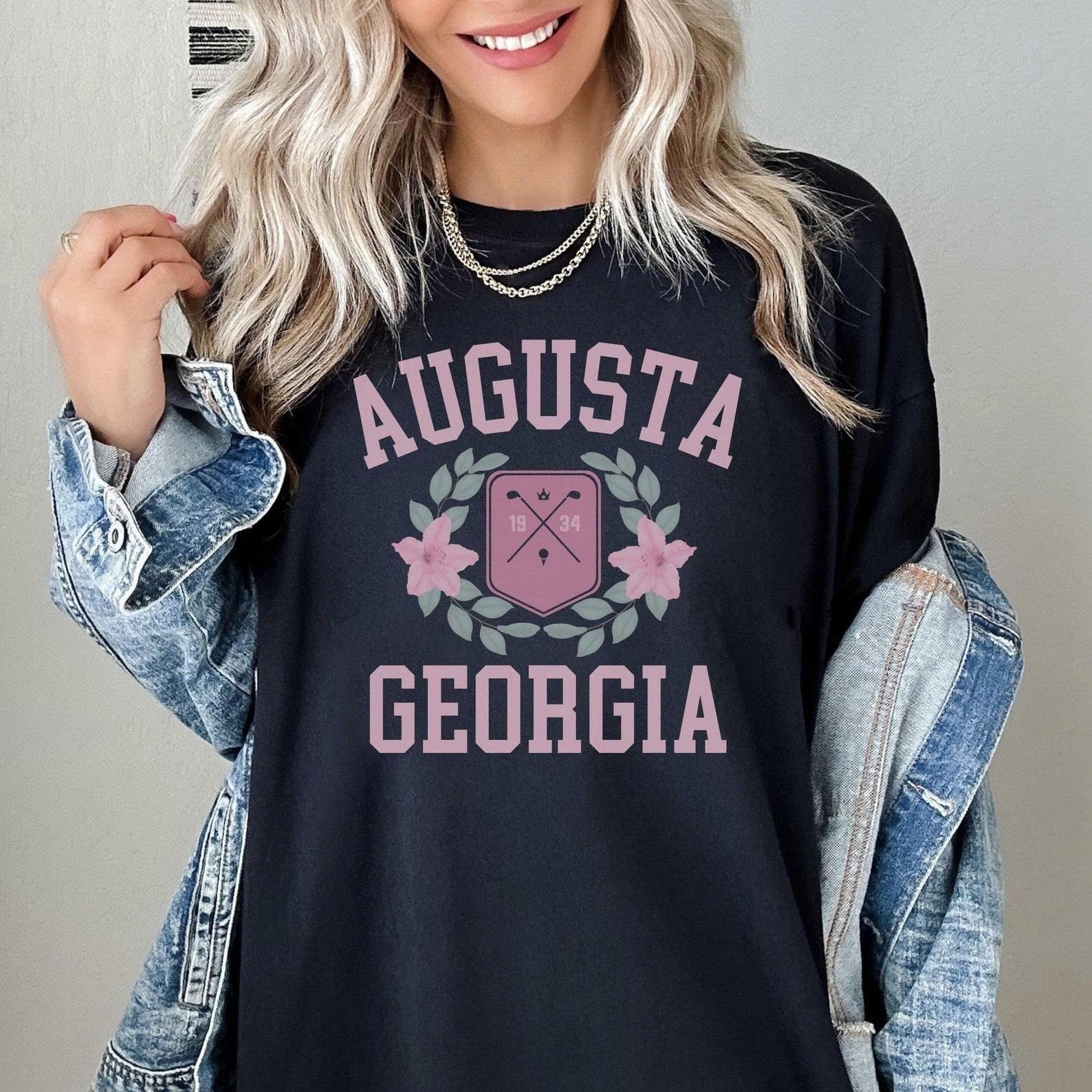 Augusta Georgia Shirt, Augusta Golf Tournament Tee, Vintage Inspired Augusta Geo Unisex T-Shirt XXL