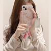 Butterfly Card Holder Pocket With Lanyard Case For Samsung Galaxy S25 Edge S23 S24 S25 Ultra S22 S21 Plus S20 FE Cover Cute Soft