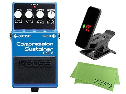 

BOSS Compression Sustainer KORG Pitchclip 2 Marks Original Cross Set - CS-3 + PC-2 +