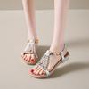 Sandwich Soft-soled Summer Sandals for Women, Flat Style, New Model, Anti-slip, Versatile and Stylish Shoes