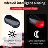 1pc Car Fake Security Light Solar Powered Simulated Dummy Alarm Wireless Warning Anti-Theft Caution Lamp LED Flashing Lights