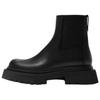 Pu Fashion Comfortable Classic Short Chelsea Boots Men Boots Black 2008620800