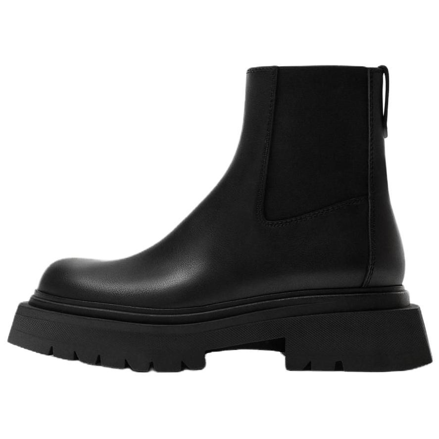 Zara Pu Fashion Comfortable Classic Short Chelsea Boots Men Boots Black 2008620800