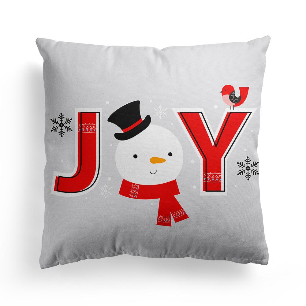New Christmas Pillowcase Christmas Tree Holiday Sofa Pillow Cushion Cover