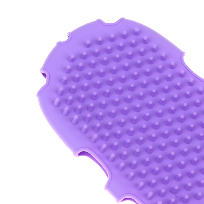 Hoge Schuimende Siliconen Badmassagehandschoenen Antislip Exfoliërende Lichaamsscrubber voor Douche Spa Huid Peeling in Huis