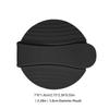 2Pcs 5.8cm Diameter Mouth Bottle Cap Replacement Black Replacement Lids  Condiment Bottles