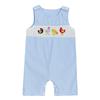 New Baby Boy Romper Cute Embroidered Sleeveless Buttons Short Jumpsuits 2026 Summer Toddler Overalls 0-18M