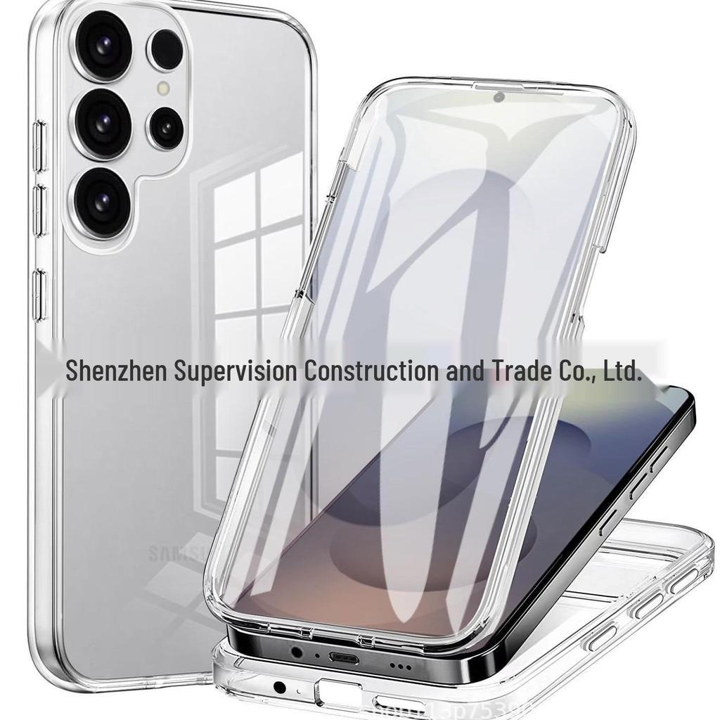 360° Transparent Full Coverage Case for Samsung S26 Ultra with Integrated Screen Protector & Drop Protection