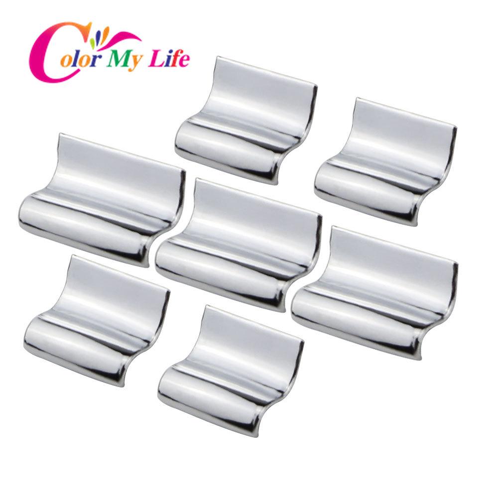 Color My Life 7 Teile/satz ABS Chrom Auto Fenster Schalter Heber Knopf Abdeckung Trim Aufkleber für Toyota CHR C-HR EV -