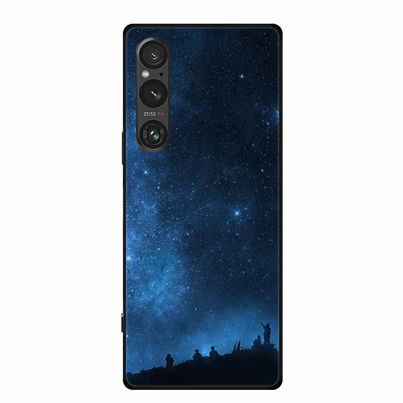 Etui na Sony Xperia 1 VI, luksusowe, miękkie silikonowe etui z TPU na tył telefonu Sony Xperia 1 VI 5G, urocze, odporne na wstrząsy, z motywem kwiatów i kreskówek