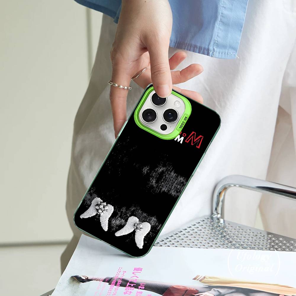 Rock D-Depeche Cool Mode Phone Cases For IPhone 17 16 15 14 13 12 11 Plus Pro Max Colorful Case