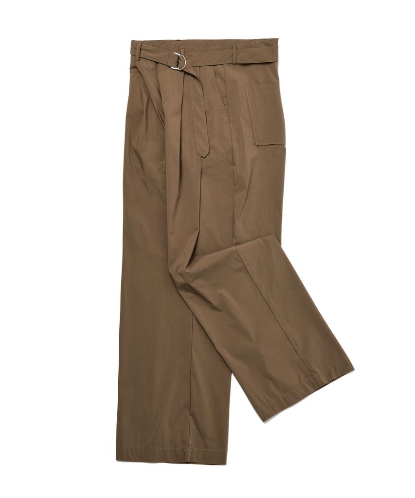 Kodeu Matics Relaxed Belted Pants_Brick Brown