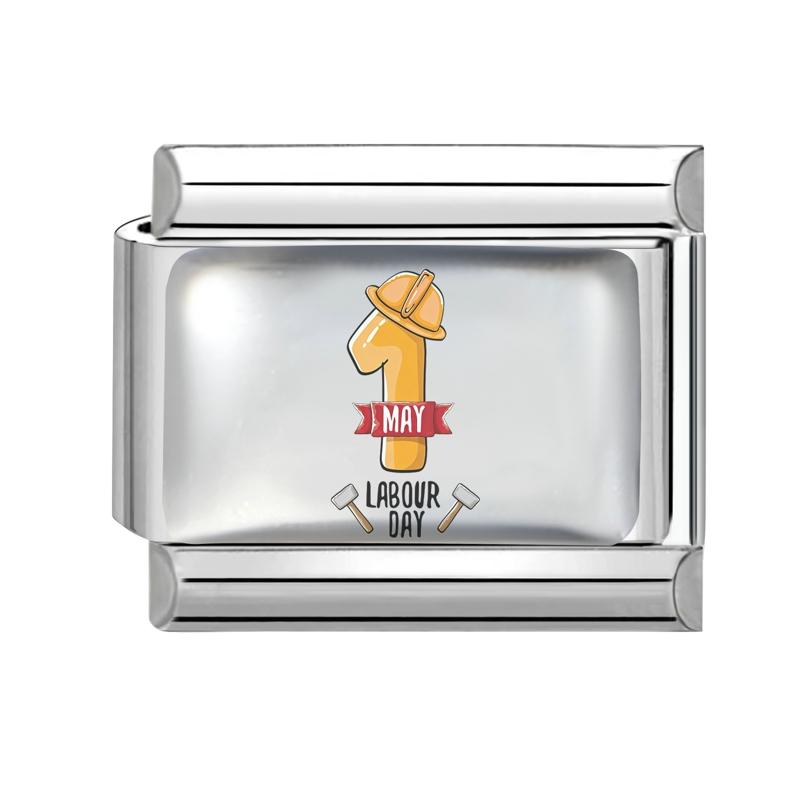 Y2K Creative Water Elephant Series Italian Charm Fit 9mm Stainless Steel Bracelet Jewelry Women Men Handmade DIY Material Links