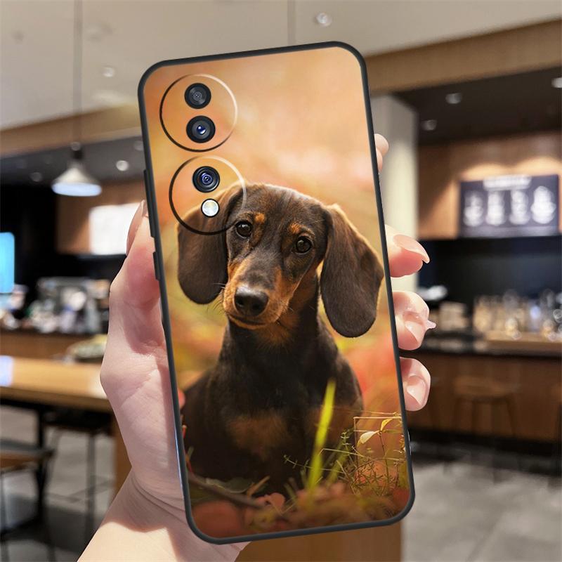 Dackel Hunde Hülle Für Honor Magic 7 5 6 8 Lite Honor 400 200 Pro 50 70 90 X8c X9a X9b X9c X9d Win RT Abdeckung