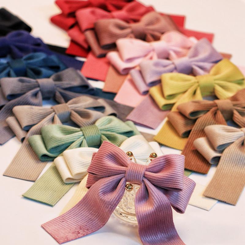 5yards Double Sided Soft Corduroy Ribbon for DIY Hair Bows Craft Accessories Clothing Material Wedding Gift Box Decoration