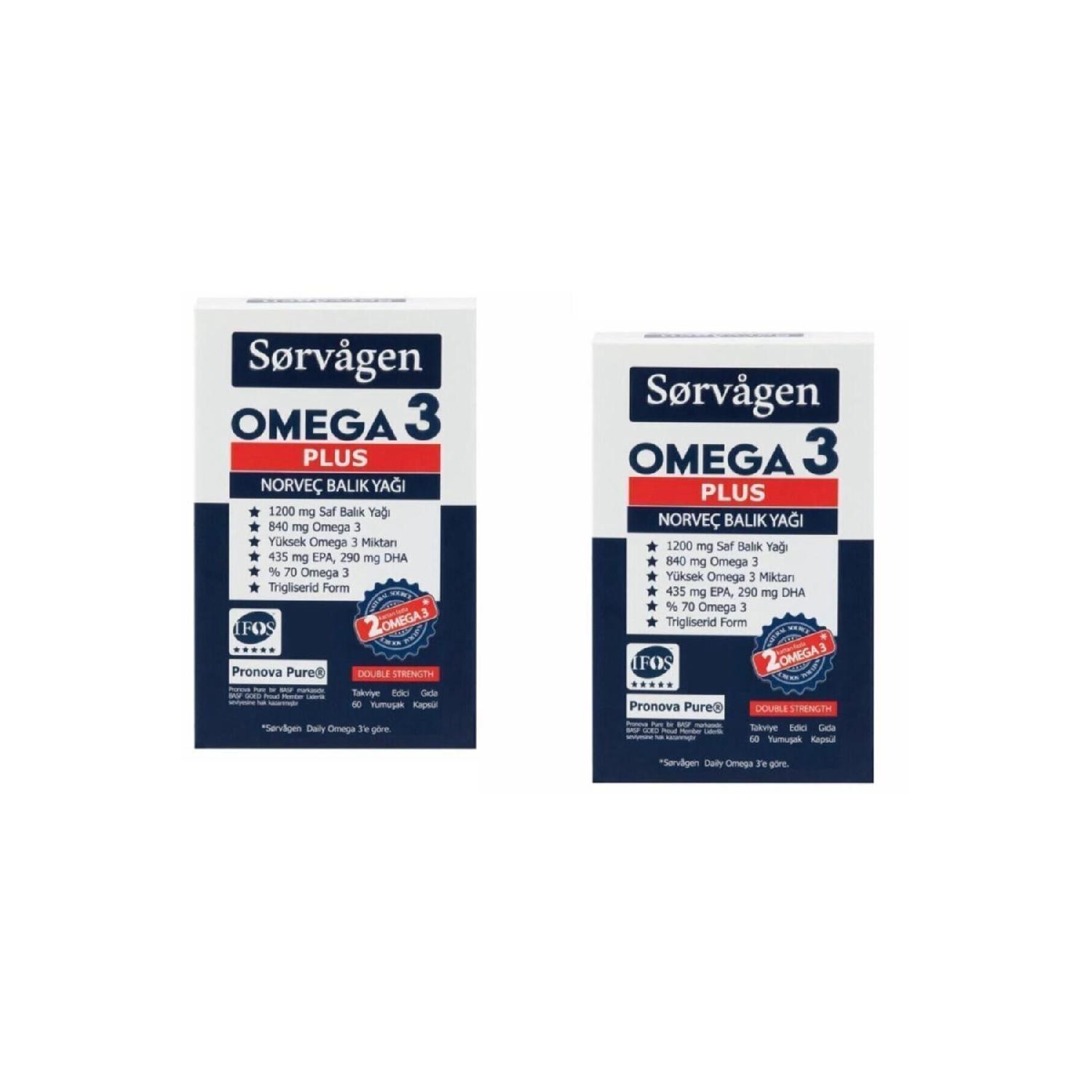 

Omega 3 Plus Norwegian Fish Oil 60 Capsules
