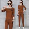 Sports Suit Women's Spring and Autumn Thin Casual Clothes Long-sleeved Trousers Suit Sweatshirt Two-piece Set