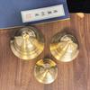 Copper Bell Diy Crafts Keychain Charms Hanging Pendants Jewelry Doorbell Ornaments For Home Office