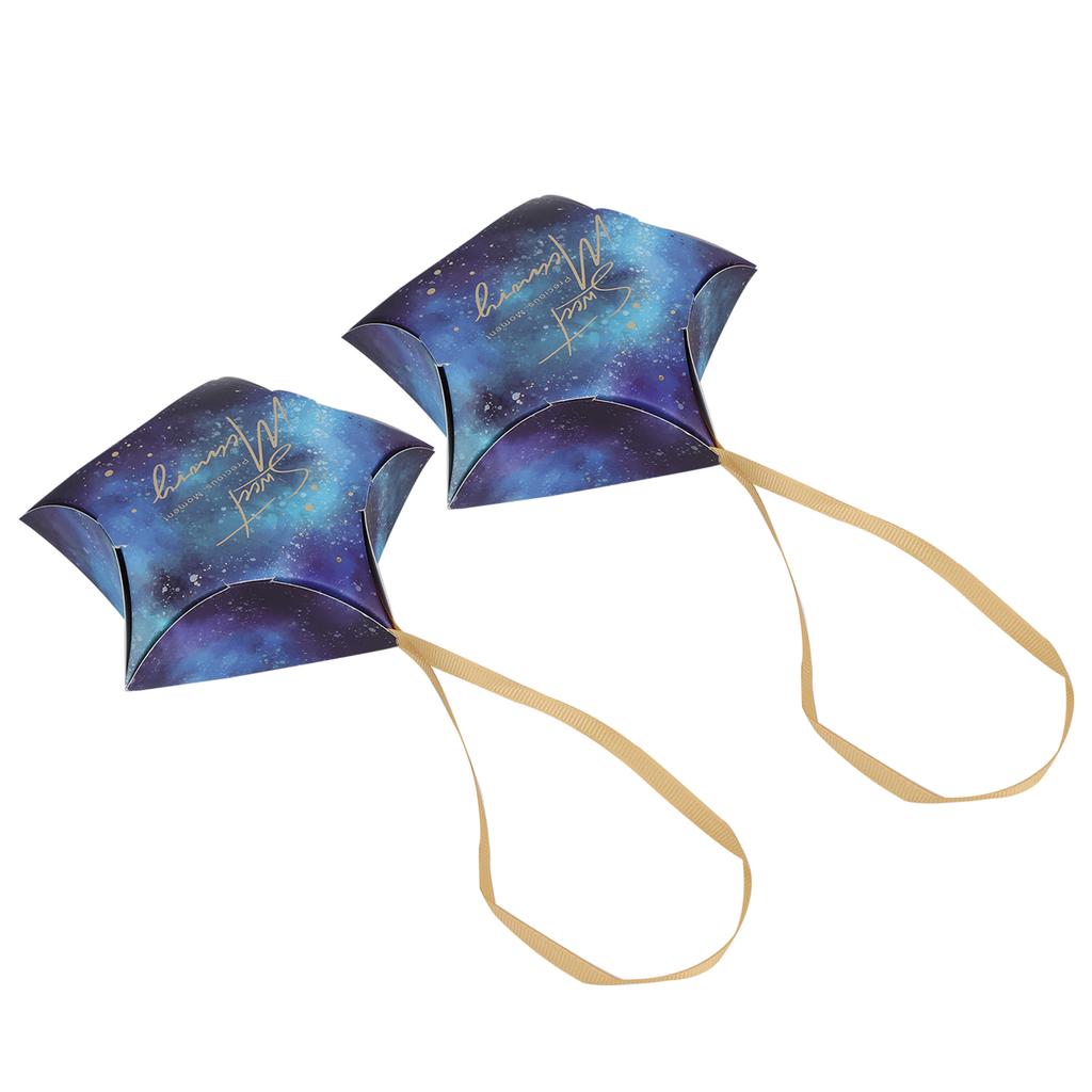 30PCS Star Shape Candy Boxes Wedding Baby Shower Party Favors Gift Boxes Packing SuppliesBlue STAR