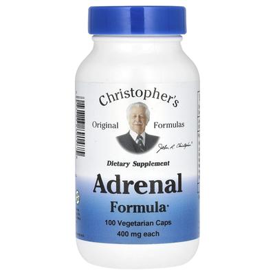 Adrenal Formula, 800Mg, 100 Veggie Caps (400Mg Per Capsule)