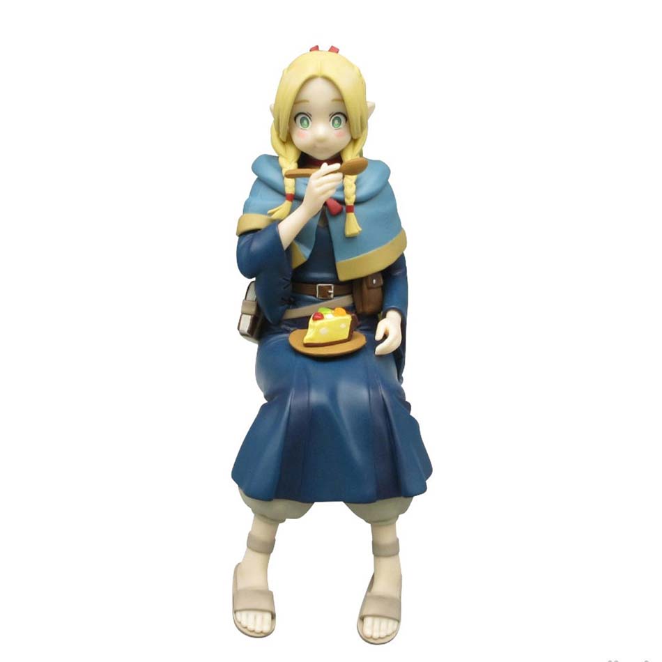 Delicious In The Dungeon Marcil Donato Anime Girl Statue Dungeon Food Leo Stouten Action Figure Model Sitting Doll Toy Gift