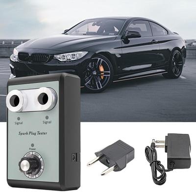 Auto Zündkerzentester Automobilmotor Zündspulentester Sicherer Steckeranalysator Doppelstecker Fahrzeugdiagnosewerkzeuge