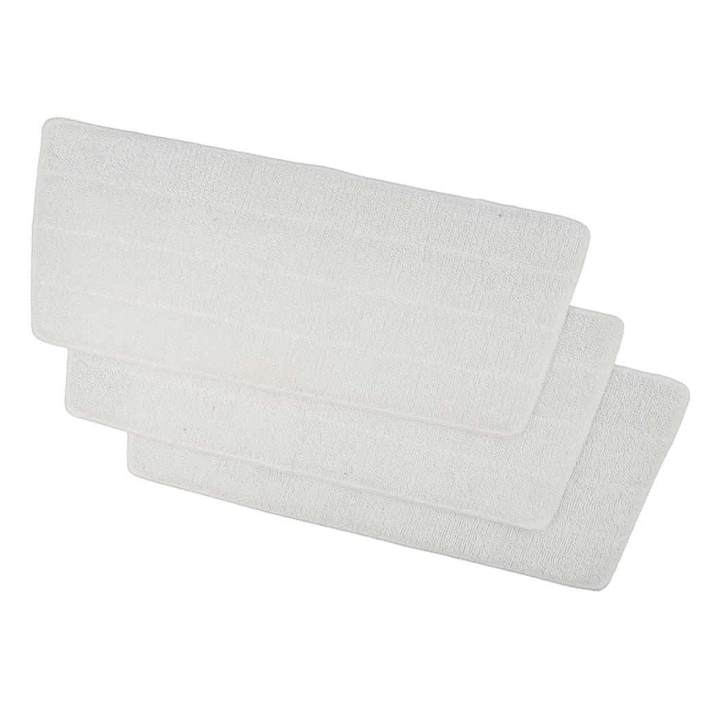 3pcs Washable Replacement Pads Microfibre Cloths For Steam XXL Power Pad Vacuum Cleaner Spare Replacement Parts Mop Cloth