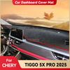 Für CHERY TIGGO 5X Pro 2025 Auto Armaturenbrett Abdeckung Matte Sonnenschutz Pad Vermeiden Lichtmatte Instrument Teppichschutz Zubehör