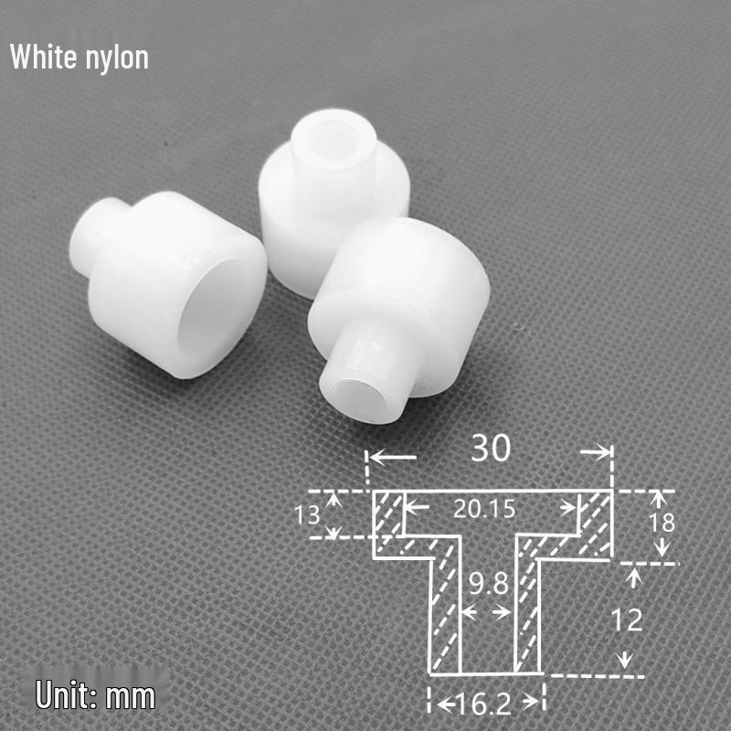 Nylon Wear-Resistant Insulating Step Washer Bolt Liner - Male-Female Screw Bushing