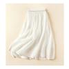 Literary Vintage Summer Mid-length Double-layer Bustier Skirt