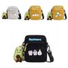 Chiikawa Canvas Small Crossbody Bag With Zipper Pocket For Daily Use And Teens