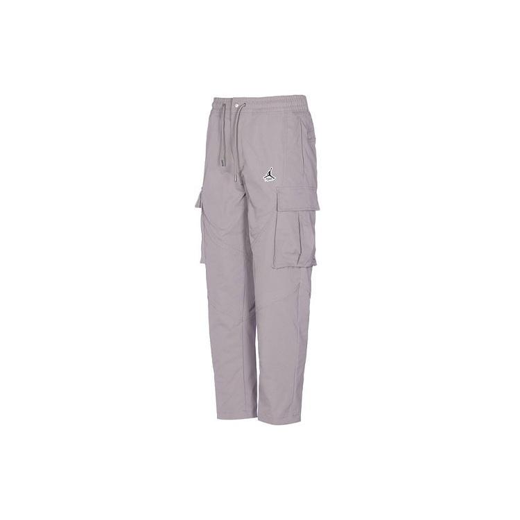 Men s Air Jordan Utility Big Pocket Cargo Casual Long Pants/Trousers Autumn Gray DH9071-016 S