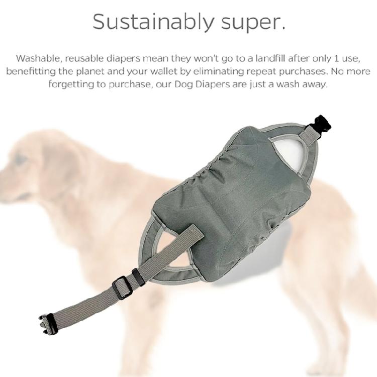 Breathable Dog Physiological Pants High Absorbing Leak-proof Pet Underwear Comfortable Washable Male Dog Diapers