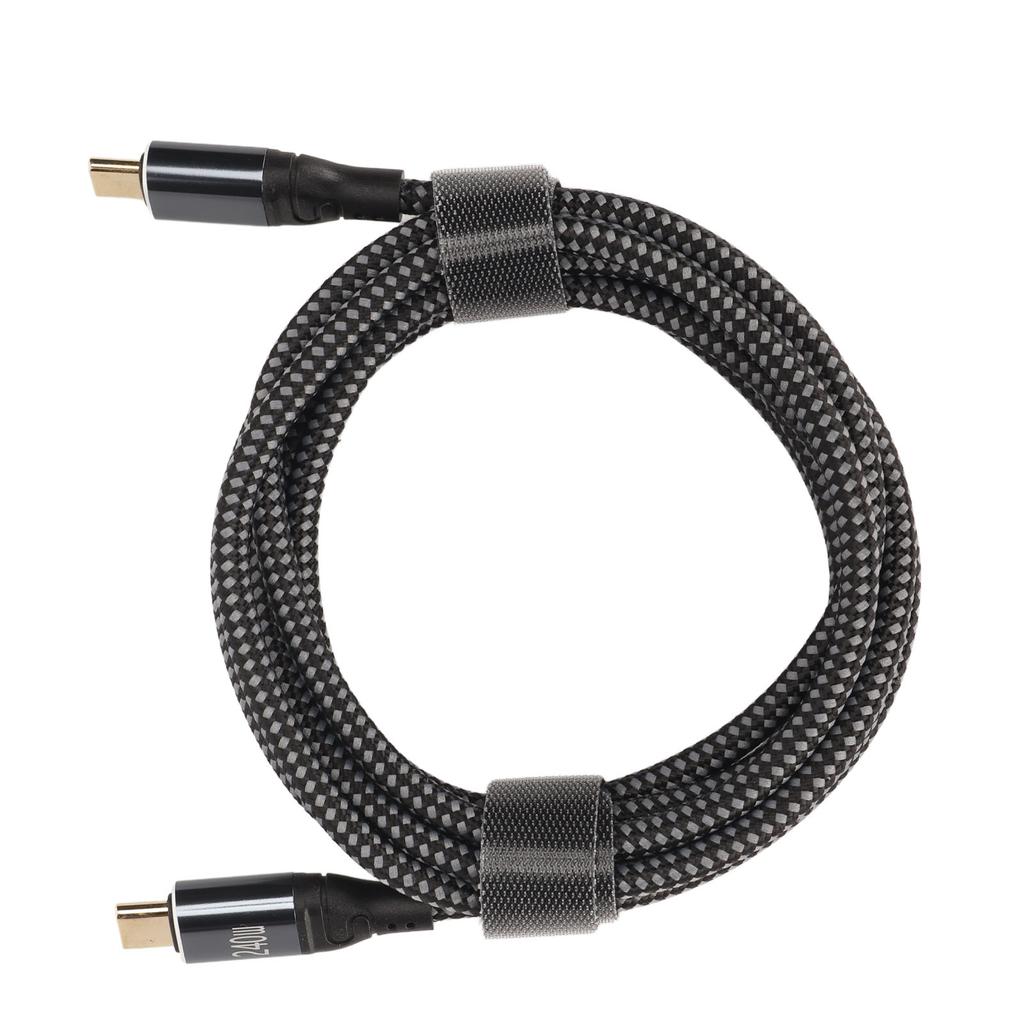 USB C to USB C Cable PD240W USB2.0 Type C Interface 480Mbps USB C Male to C Male Double Ended Data Cable 200cm